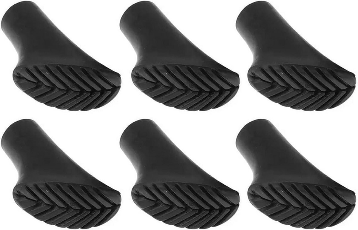 Buffers voor Wandelstokken - Rubberen Punten en Antislip Pads voor Trekkingstokken