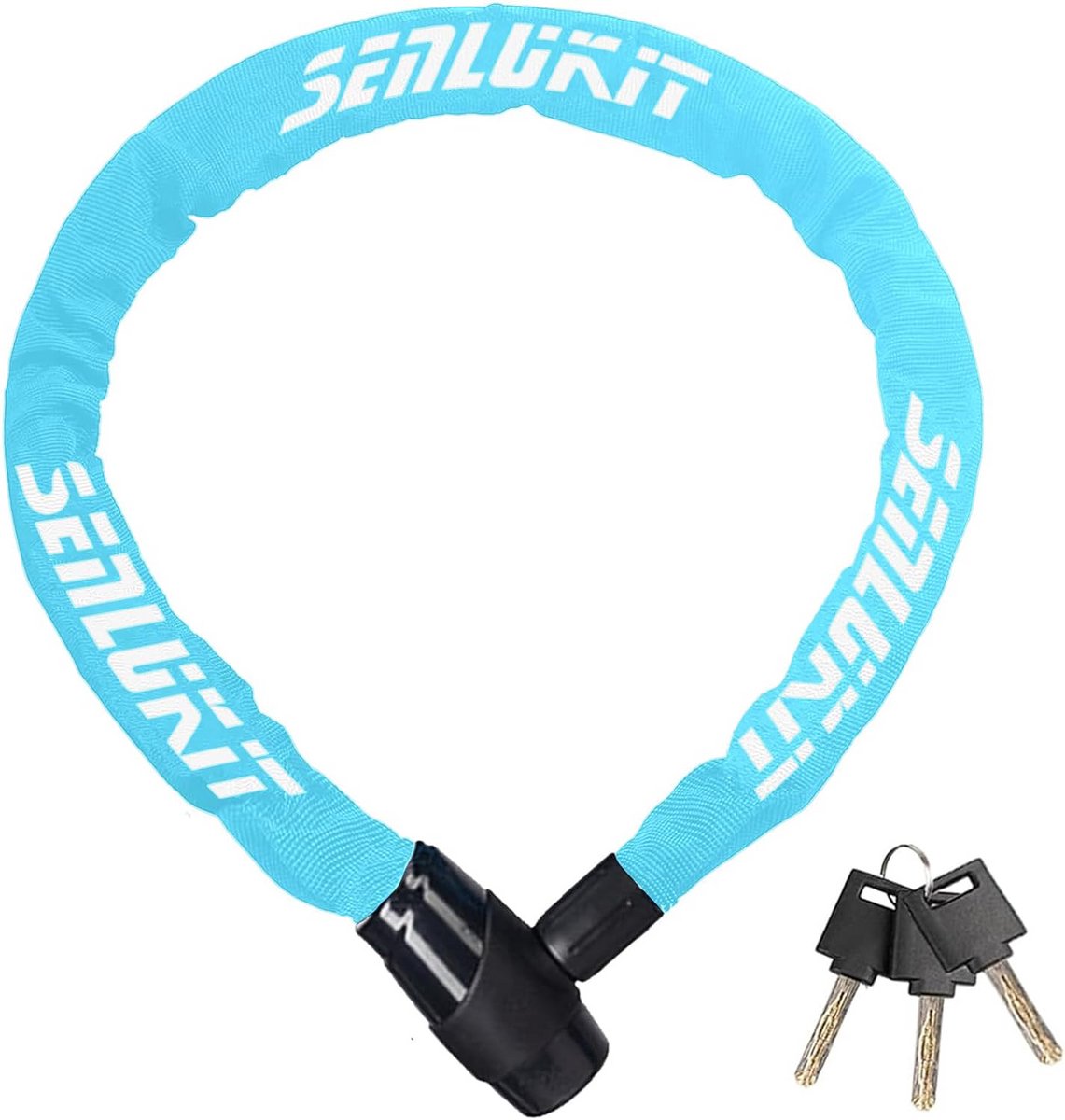 Fietsslot Met Hoog Beveiligingsniveau 5 - Anti-Diefstal Fietsslot Met Sleutel