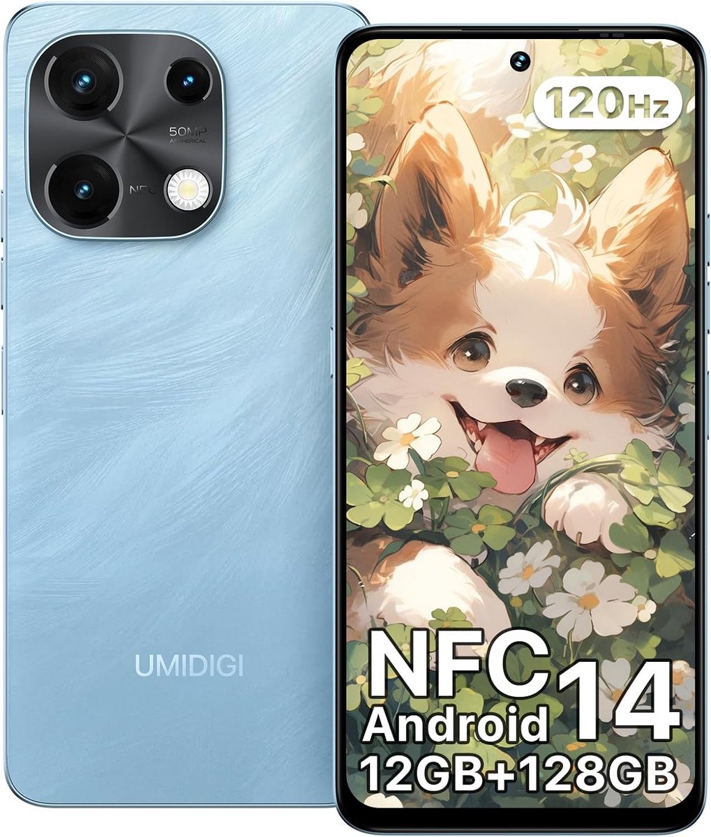 Android 14 Smartphone met 120Hz Scherm en 50MP Camera - 12GB RAM