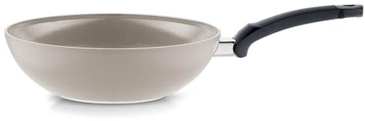 Ceramische Wokpan Ø 28 cm - 3.7 L - Hoge Rand - Vrij van PFAS/PTFE - Geschikt voor Inductie