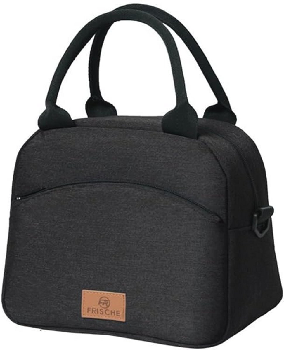 Draagbare Geïsoleerde Mini Lunchtas met Schouderband - Stijlvolle Picknick en IJs Tas