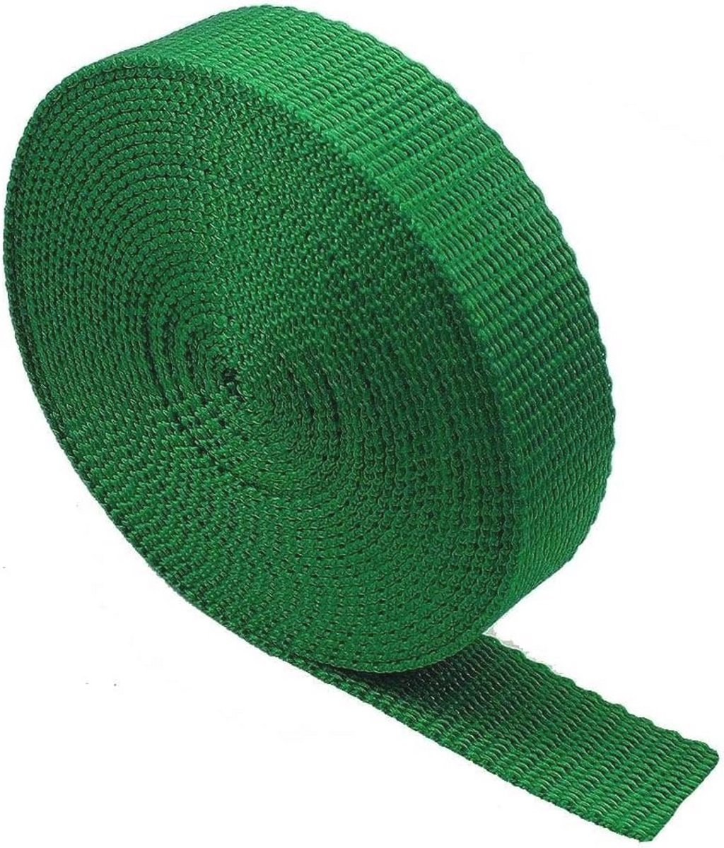 Heavy Duty Webbing Strap Tape - 5 meter - Ideaal voor Rugzakken en Bagage - 25mm Breed