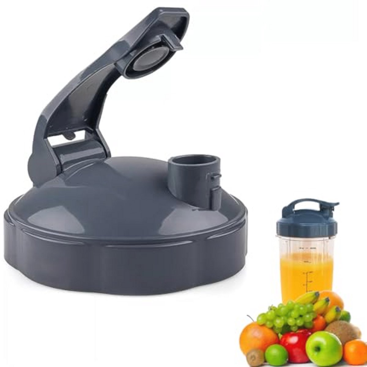 Duurzaam Flip Top Cup Deksel met Rubberen Pakking voor 32/24/18oz Blender