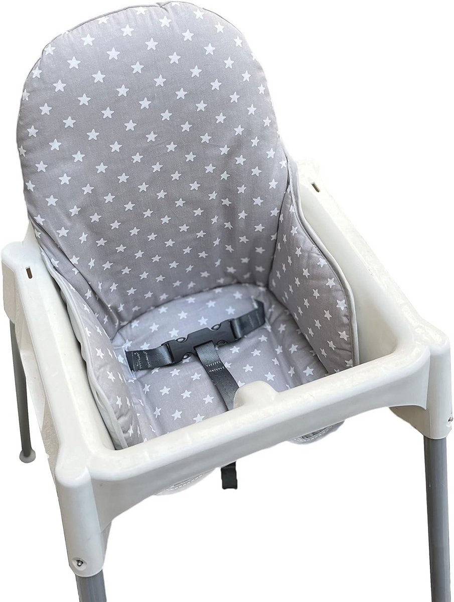 Katoenen stoelhoes voor IKEA Antilop kinderstoel met sterrenpatroon