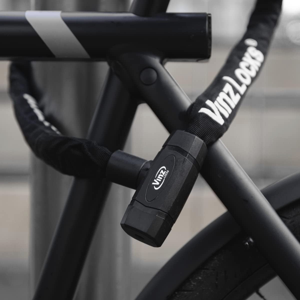 Fietsslot met Vaste Kop - 90 cm - 8 mm Dikte