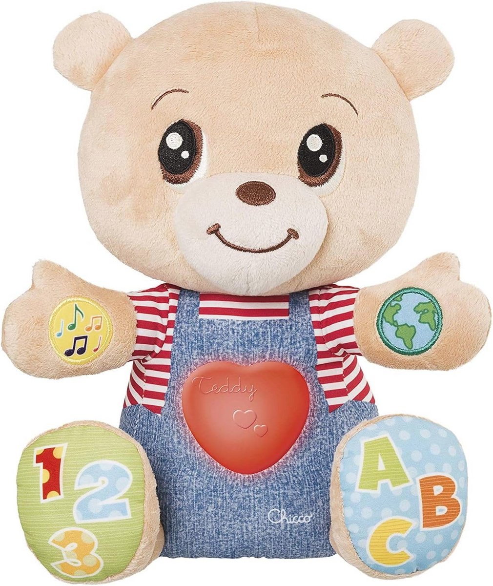 Interactieve Teddybeer Emoties Spel - Pluche Dier met Leermodes