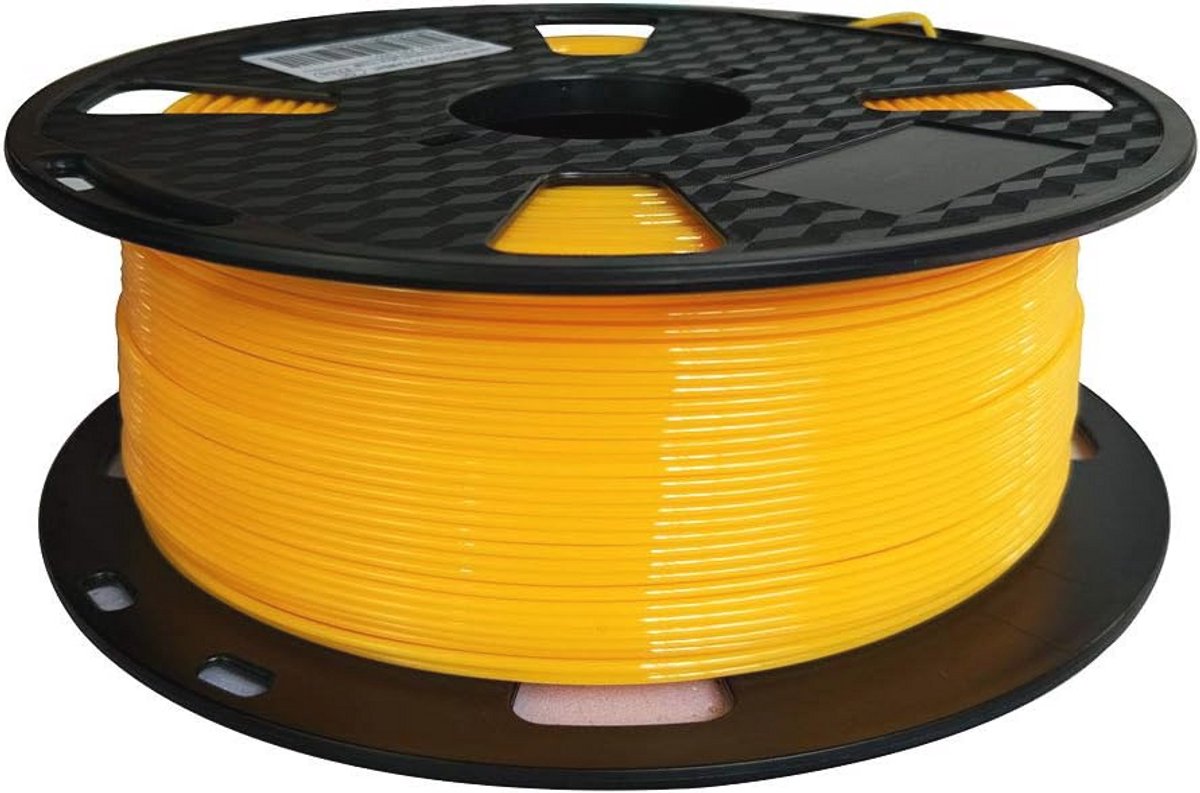 Gele 1.75 mm PETG Filament voor 3D Printing - 1KG Spool