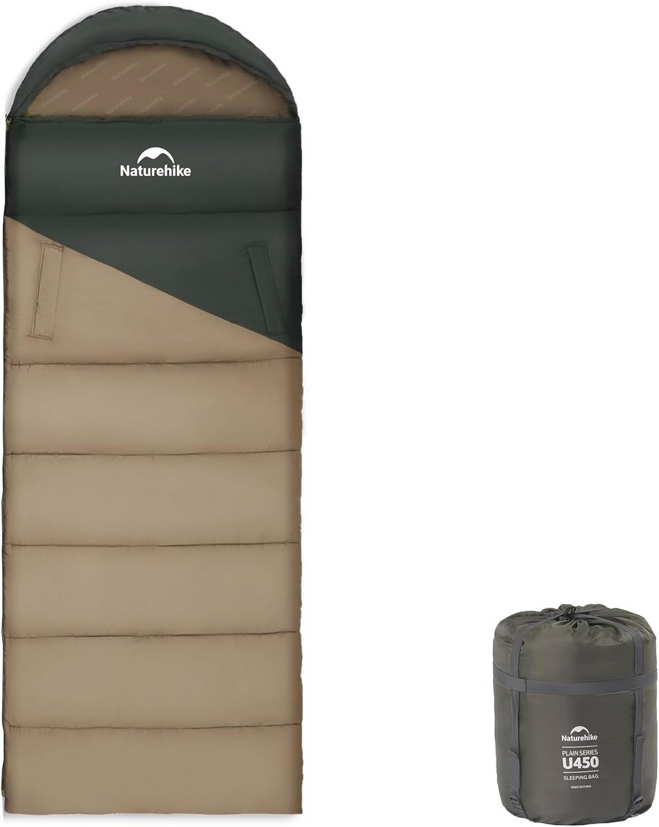 Lichte en Comfortabele Slaapzak met Capuchon voor Camping en Outdoor Avonturen