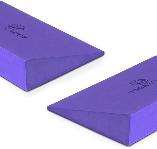 EVA Yoga Wedge Blokken - Antislip Slant Board - 2 Stuks - Lichtgewicht Yoga Accessoires — afbeelding 3