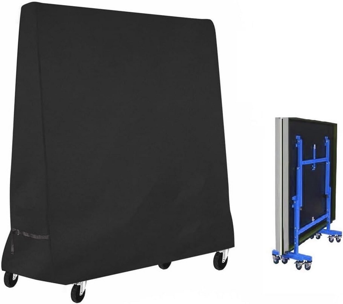 Waterdichte Beschermhoes voor Tafeltennistafel - 185 x 165 x 70 cm - Oxford Polyester