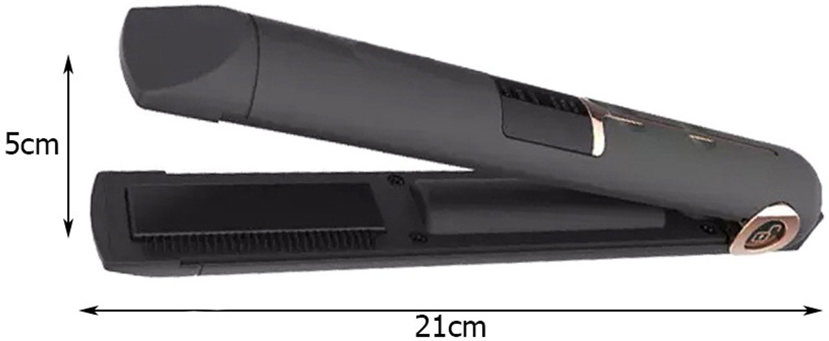 VERKGROUP Draadloze Mini Stijltang met Temperatuurregeling - afbeelding 2
