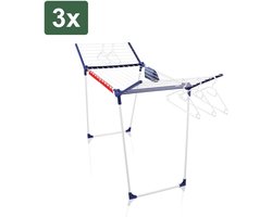 3x Leifheit Pegasus 200 Solid Comfort droogrek - 20 meter drooglengte