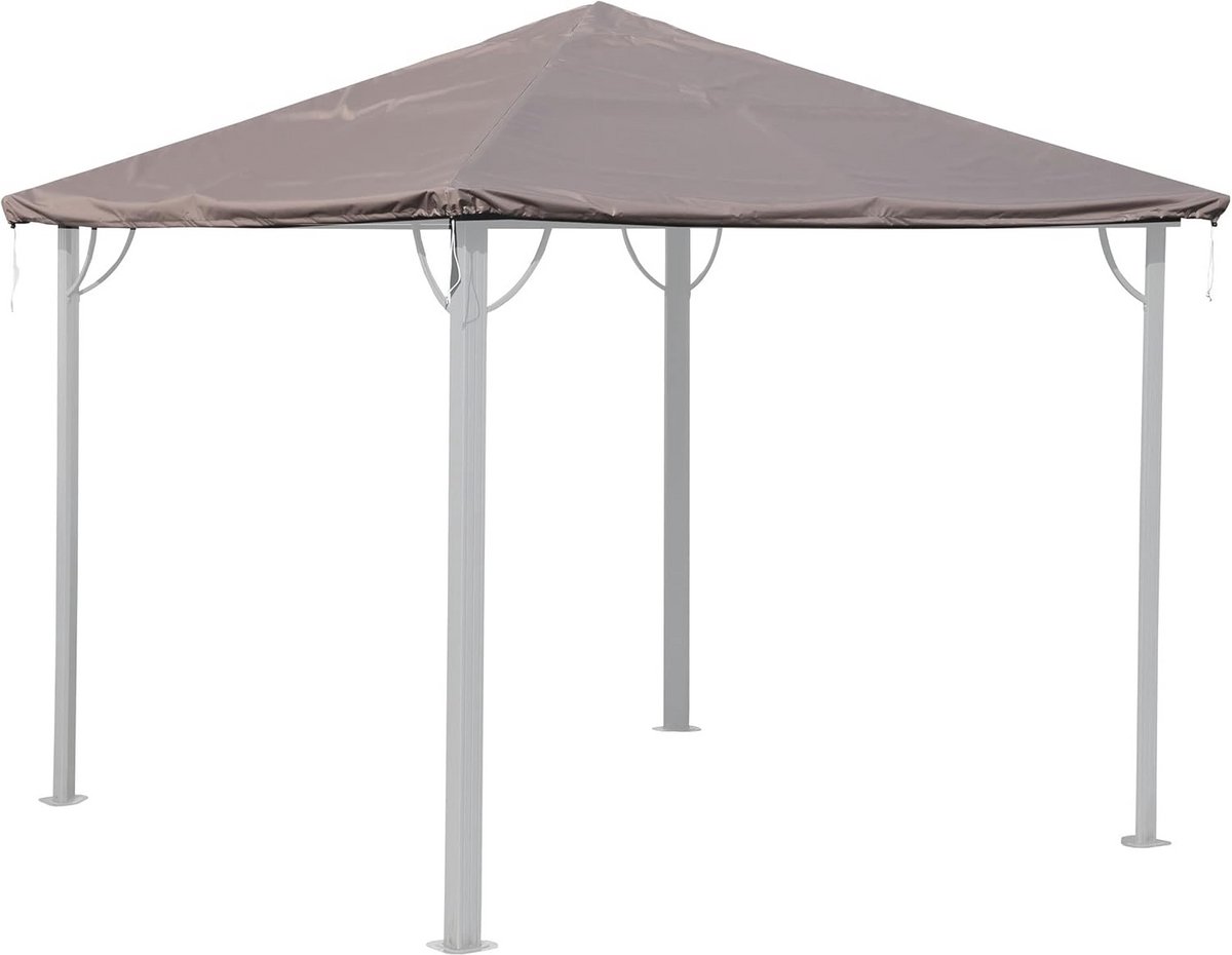 QUICK STAR Gazebo roof protective cover waterproof 3x3m for dust and hardtop gazebo replacement roof marquee cover
