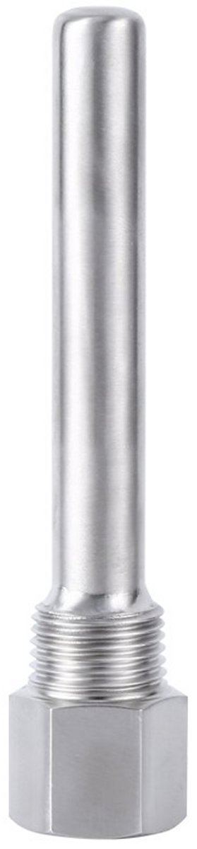 Thermowell voor Temperatuursensoren 1/2" NPT - 14 * 120mm
