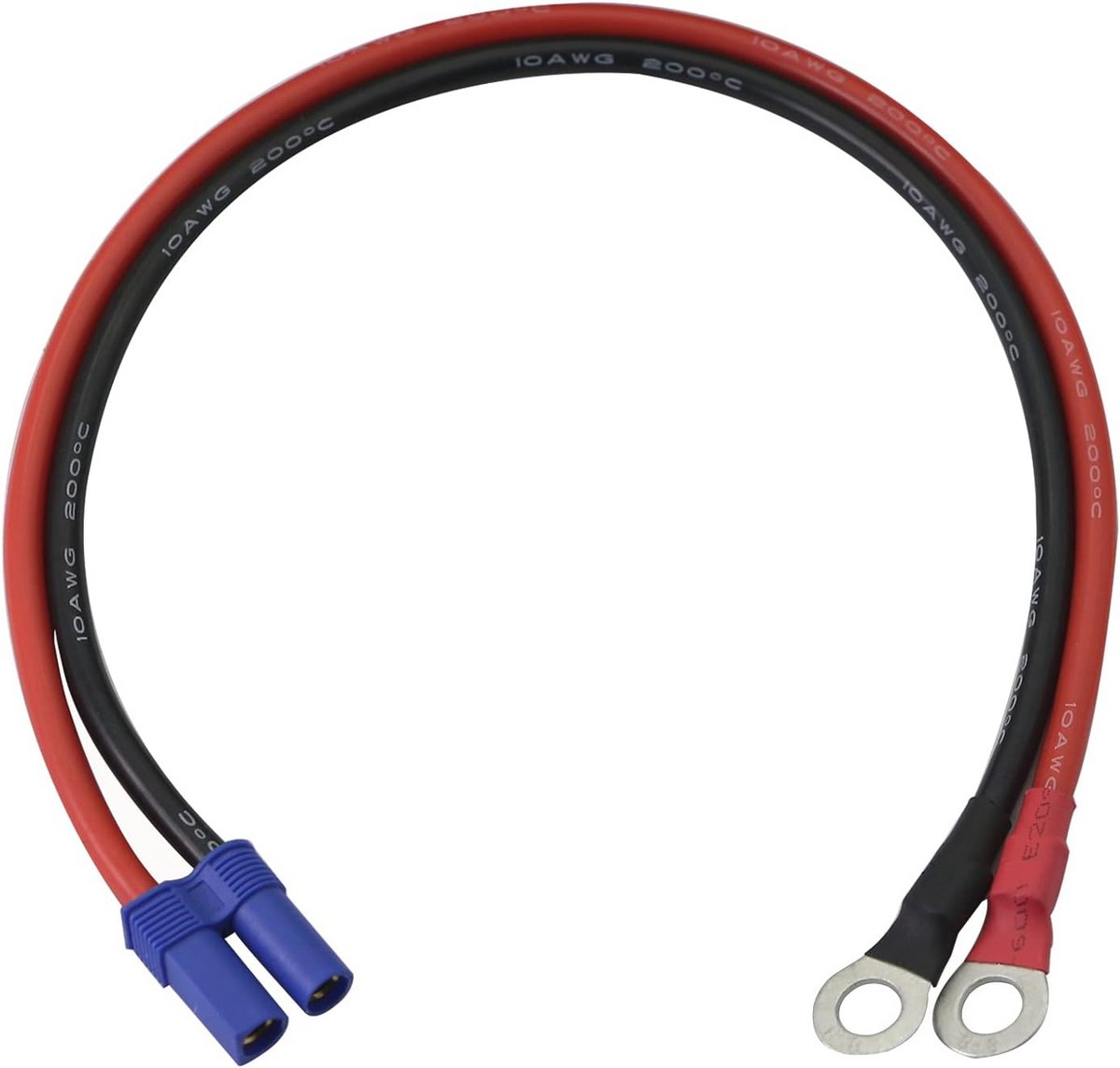 EC5 naar O-ringklemmenkabel 10AWG - Verlengkabel voor Automotive Toepassingen