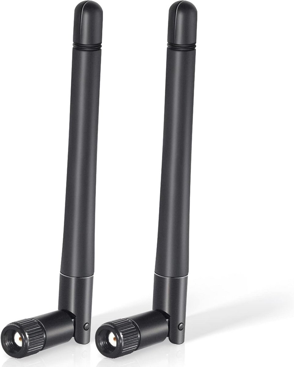Omnidirectionele Dual-Band Wifi Antenne voor Beveiligingscamera en Router - 3 dBi MIMO RP-SMA