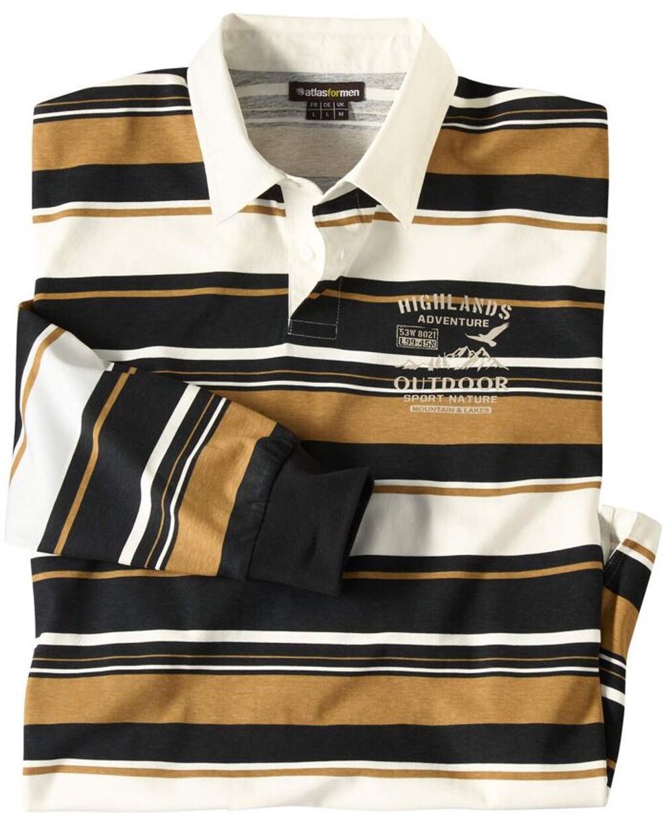 ATLAS FOR MEN - Rugbypolo Team Sport - Heren - Verkrijgbaar in grote maten - 4XL