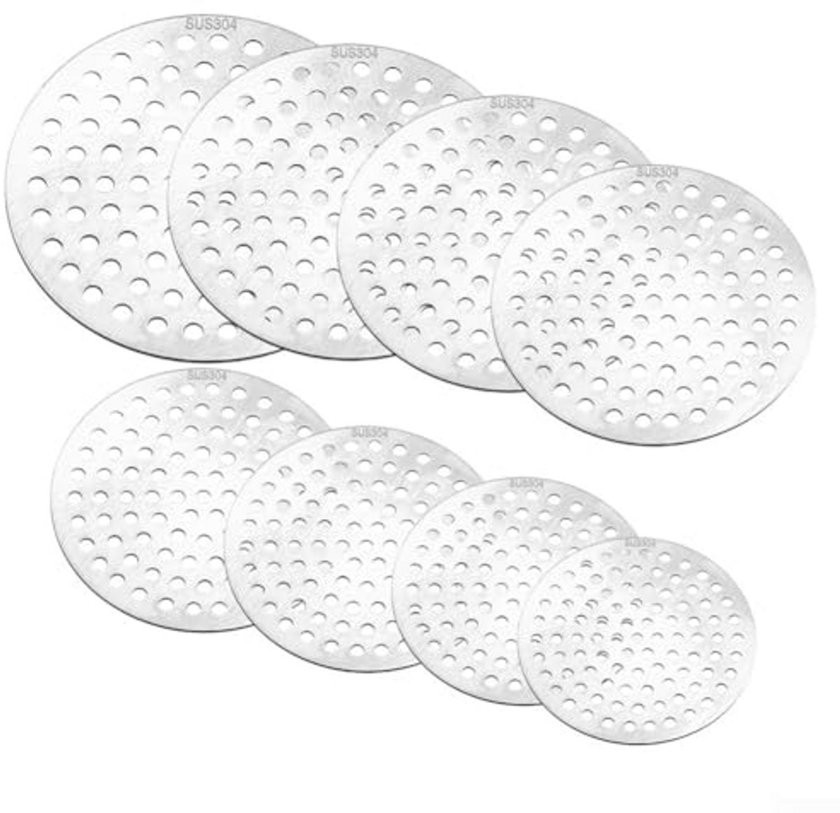 Ronde RVS Doucheafvoerdeksel Haarvanger - Afvalbeschermer voor Badkamer