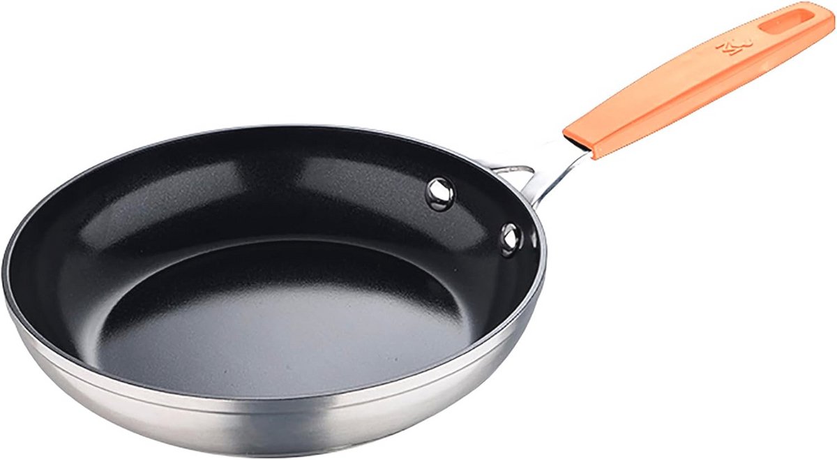Compacte Gesmede Aluminium Inductiepan Ø 16 cm - Ideaal voor Koken