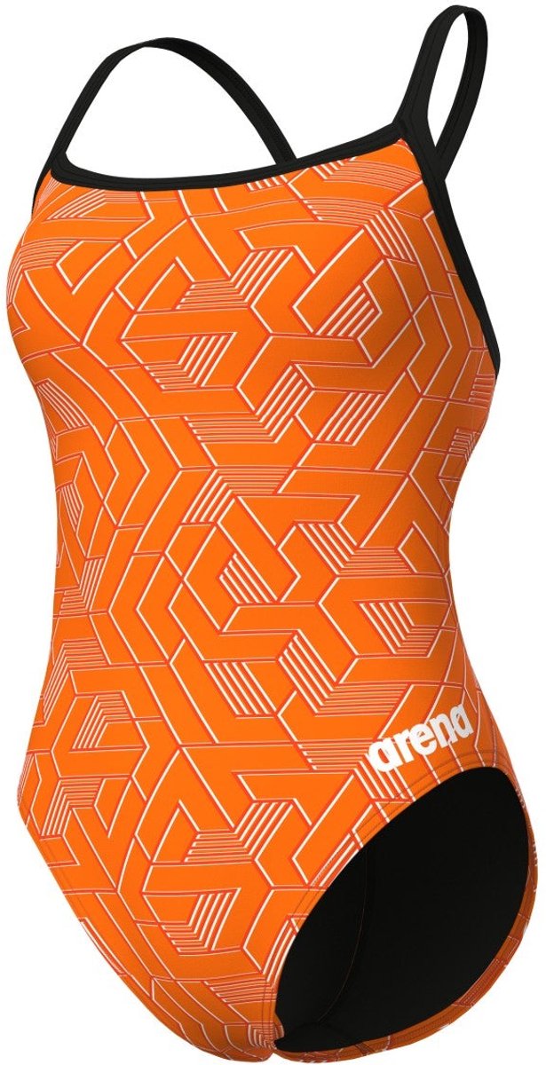 Arena | Escape Swimsuit | Challenge Back | Black / Orange