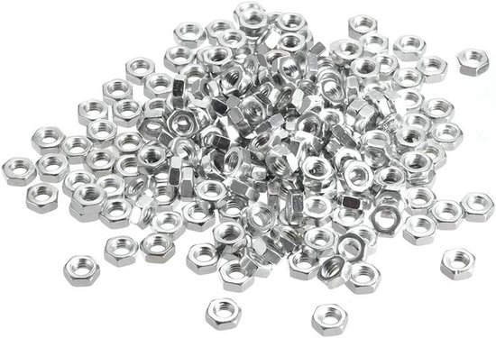 10 stuks , 5/16 UNF moeren | Bouten , moeren en (fiber) ringen