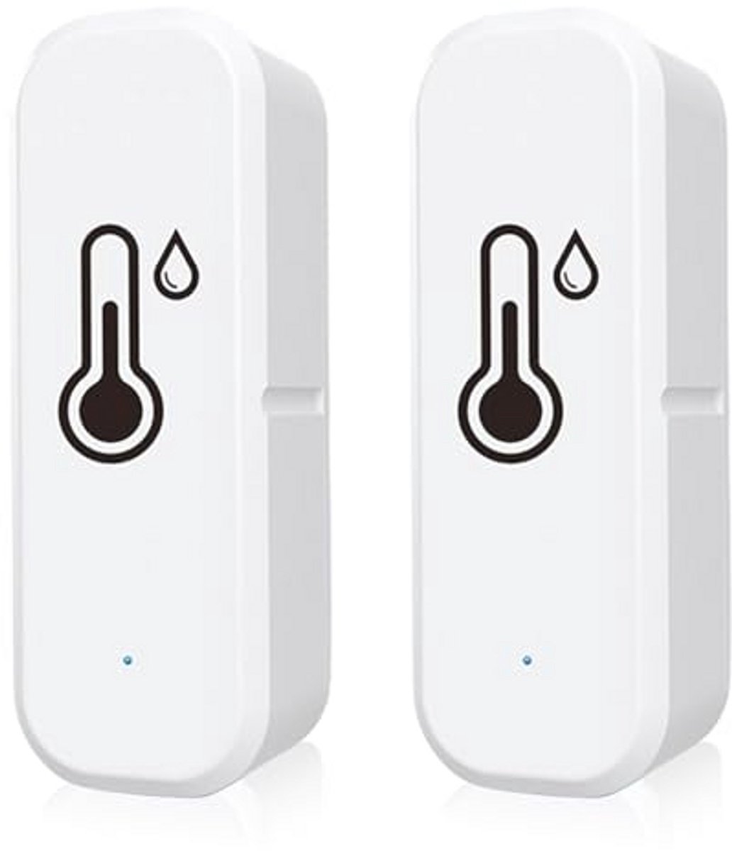 Wifi-thermometer en hygrometer met Smart Tuya-app voor binnen en buiten - 2 stuks