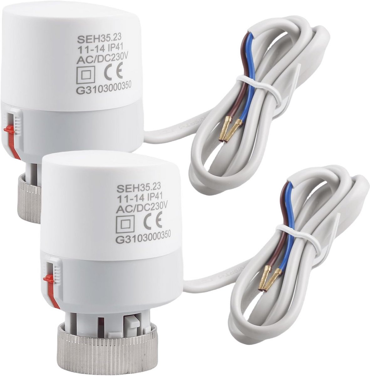 Stelmotor Vloerverwarming 230V Thermo-Elektrische Aandrijving M30 x 1,5