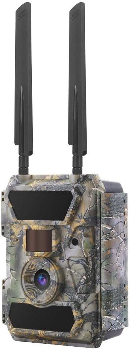 Wildcamera 4G Full HD met Infrarood Nachtzicht en Snelle Trigger