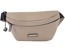Hedgren Halo – Heuptas – Water- en stofafstotend – Compact & licht – Met sleutelhaak – Polyester - Stone Beige