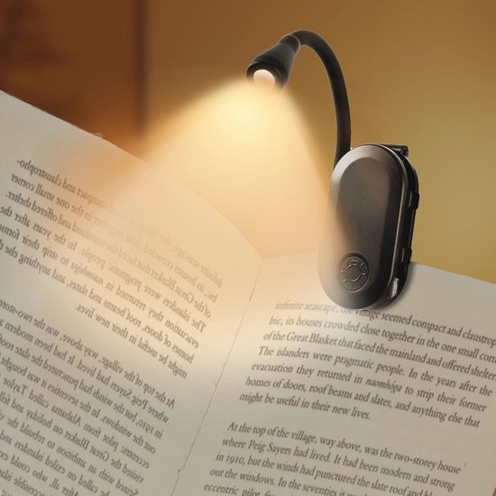 LED Tablet Leeslamp - Oplaadbare Clip-On Leeslamp voor E-Reader & Boek