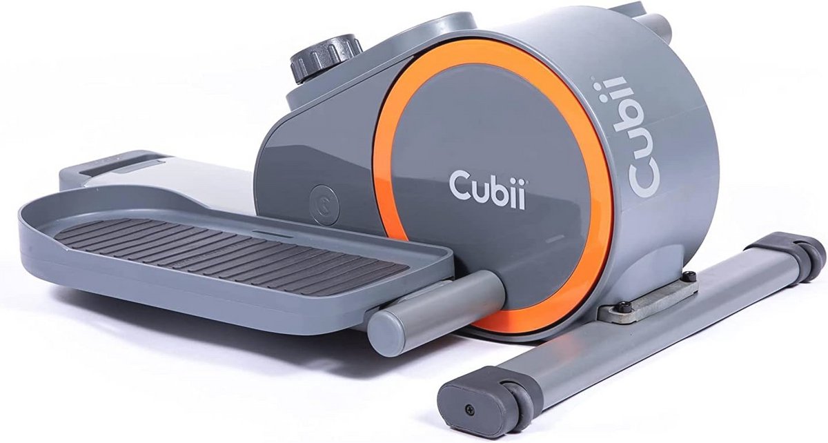Onder bureau elliptische trainer met verlicht LCD-fitness-scherm en instelbare weerstand