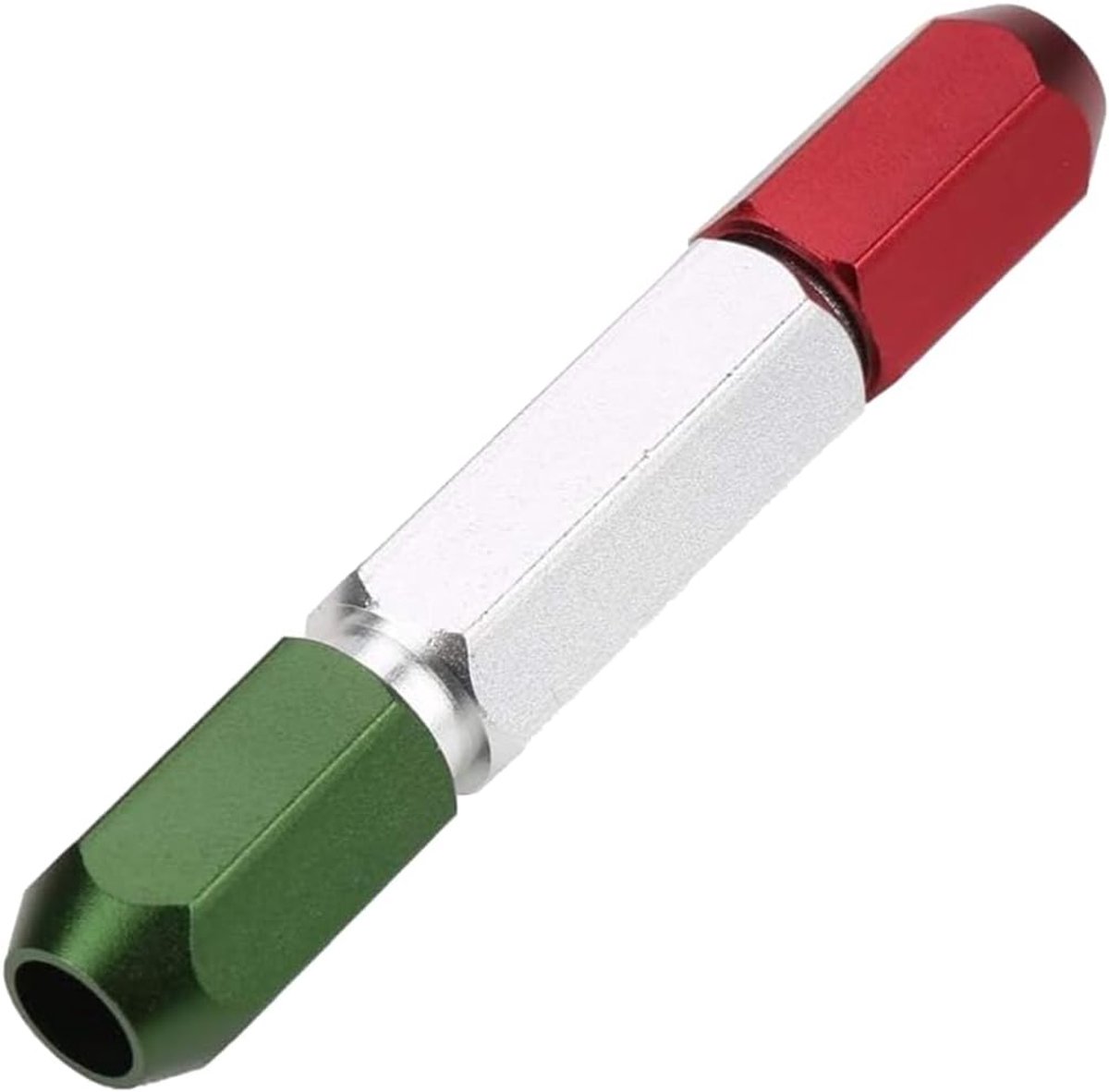 1 dubbelezijdige aluminumlegering pinmeter handgreep - goede en niet-goede handgreep voor bovenste speling (6-7mm)