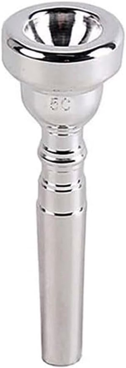 5C zilveren trompetmondstuk - Professionele trompet nozzles - Alnicov