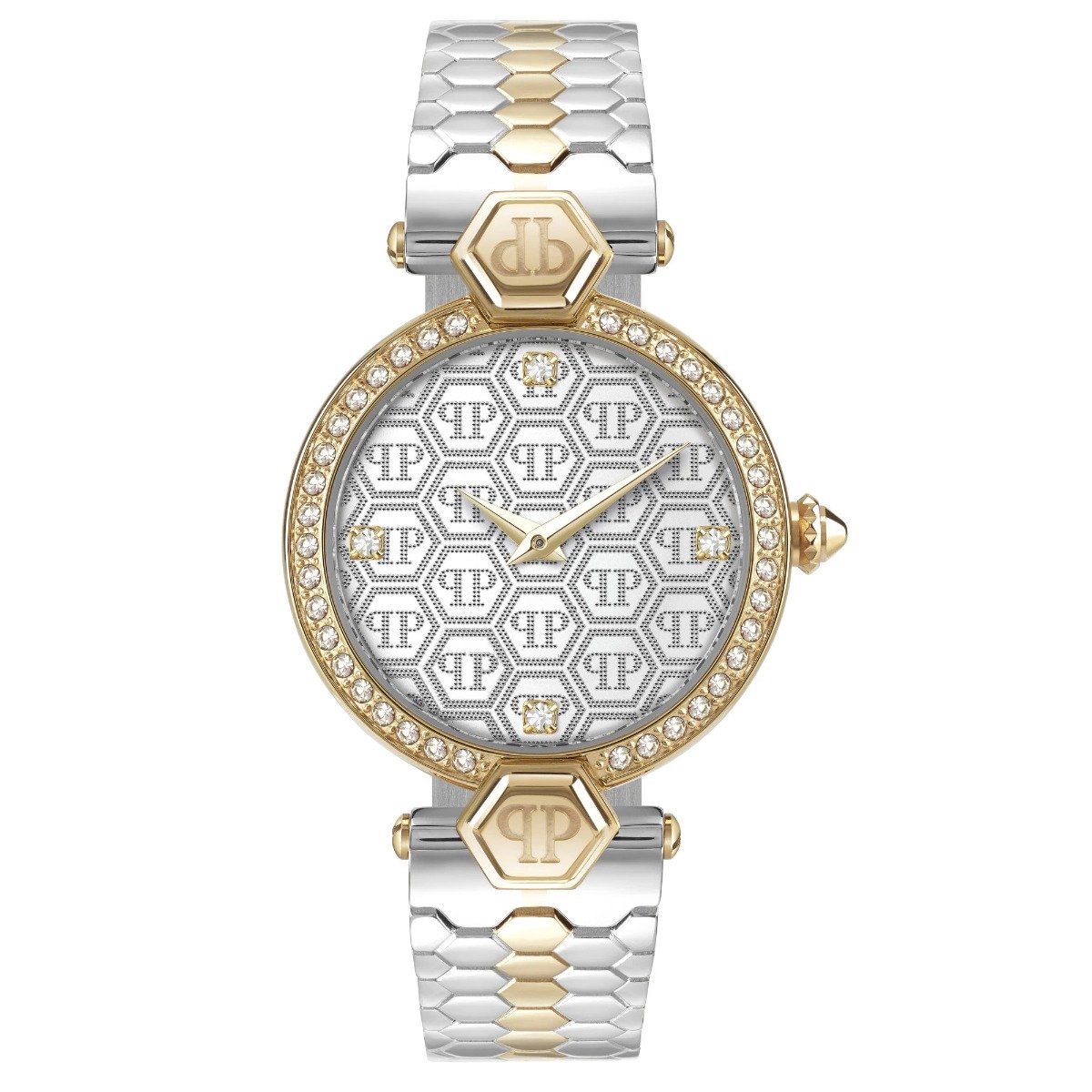 Philipp Plein - Dames Horloge Plein Couture - Zilver