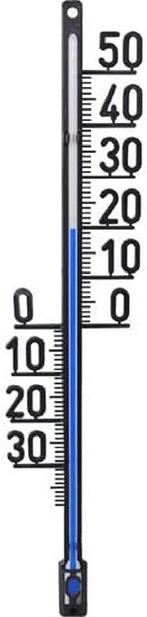 Digitale Thermometer met Weerstation - Binnen- en Buitentemperatuur, Sluimerfunctie, Zwart