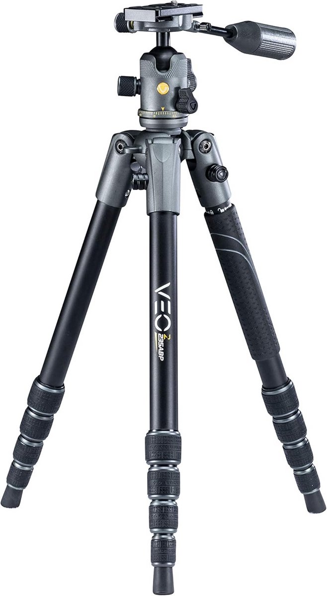 Aluminium statief + monopod kogelkop