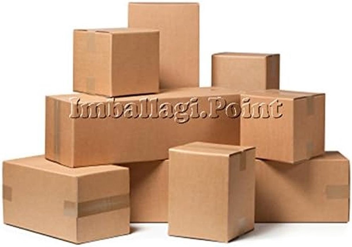 5x Stevige Kartonnen Verhuisdozen Opslagboxen 30x20x20 cm - Verpakkingsmateriaal