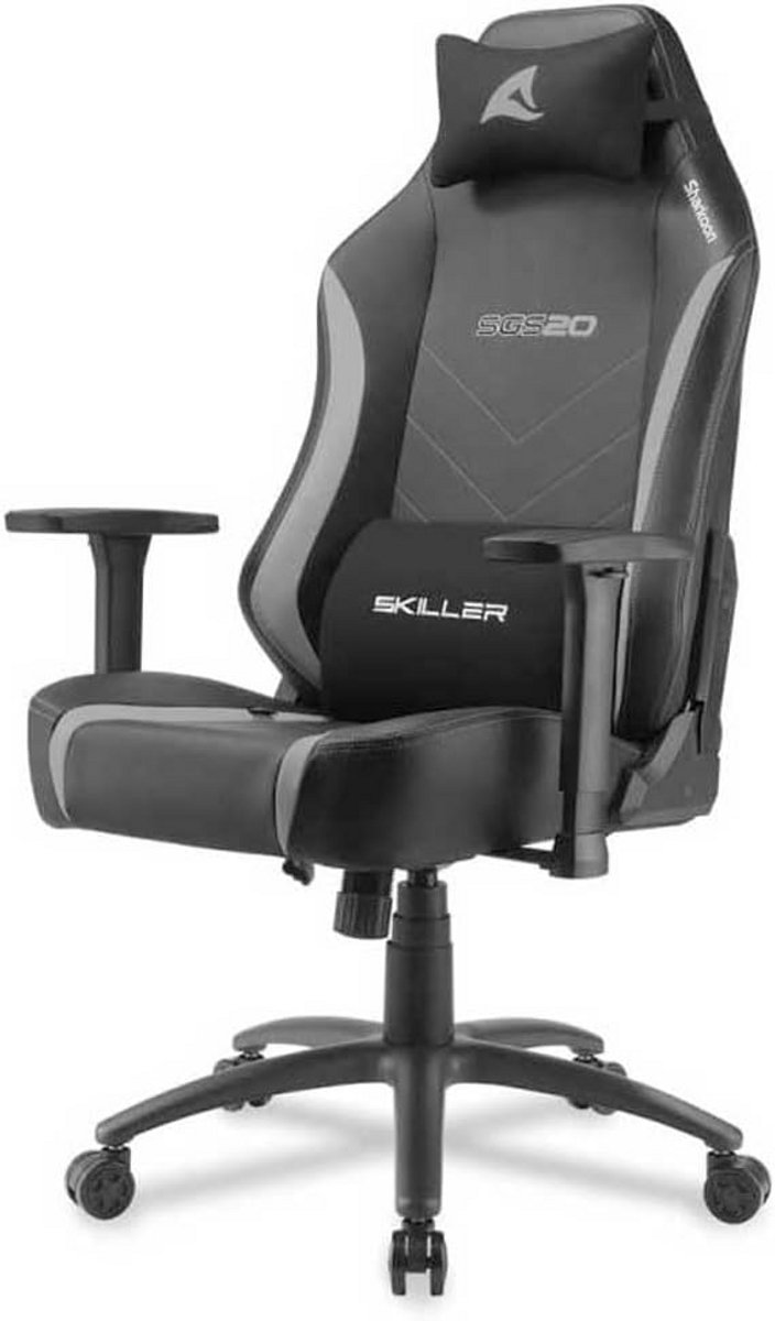 Ergonomische Gaming Stoel met Kunstleer en Grote Zitting