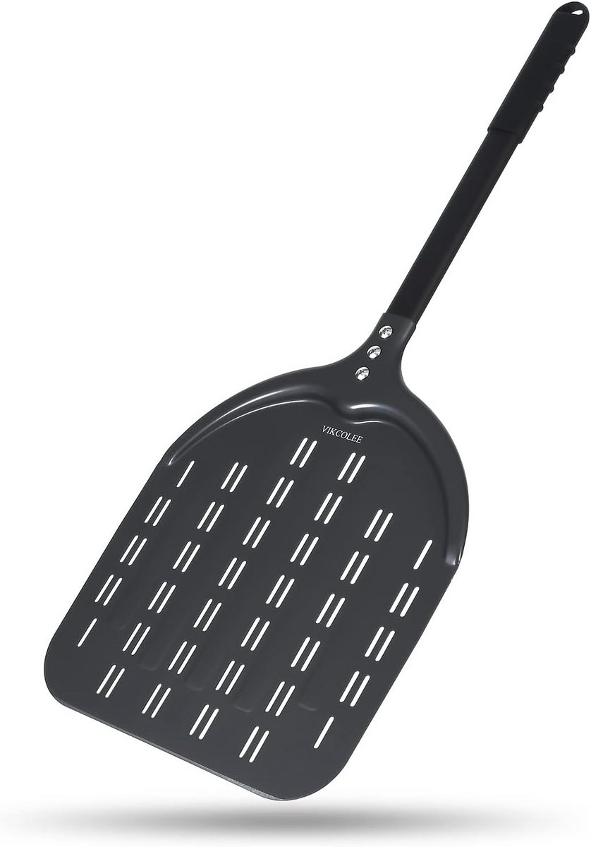 Ronde Pizza Schep Rechthoekig Geperforeerd - Pizzaschep voor Oven en BBQ