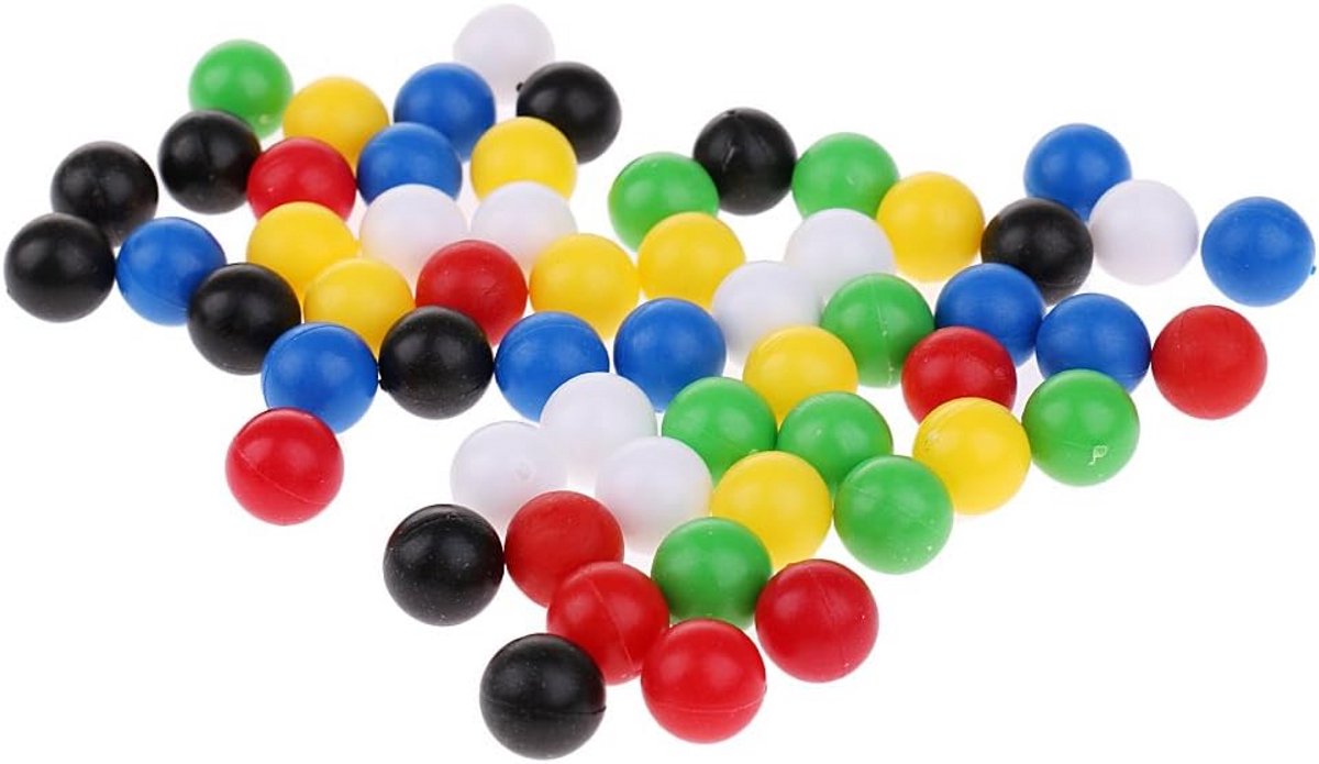 60 Stuks Ronde Connectie Schijfjes voor Vier op een Rij Spel - 1 cm