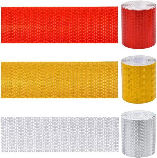 Reflecterend Plakband Veiligheid Zelfklevend Weerbestendig 
