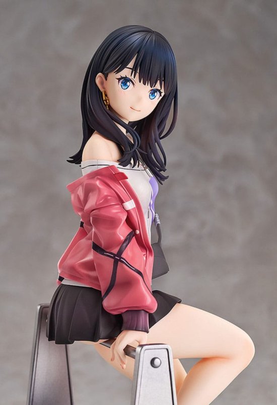Gridman Rika Statue Gridman Universe PVC Statue 1/7 Rikka Takarada: Blue Sky Station 21 cm ...