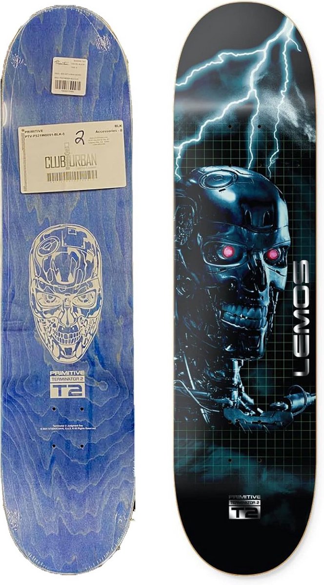 Skateboard Deck 8.0 Inch Professioneel 7-laags Hout Zwart