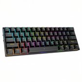 Ynkkvre - Clavier Gaming - Clavier Mécanique - Gaming Keyboard - Clavier Gaming Compatible - Mini Clavier Esports - Format compact 60% - 61 touches mécaniques - Câble USB-C détachable - Éclairage RGB Plug & play