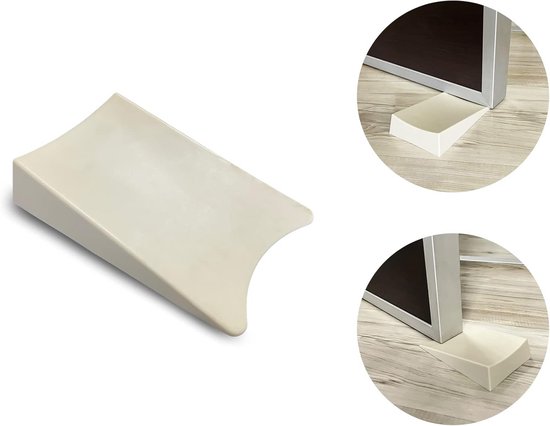tooloflife Siliconen deurstopper deurstop houder decoratieve antislip deur wig sleutelvormige veiligheid voor familie meubels hardware thuis en kantoor (groen