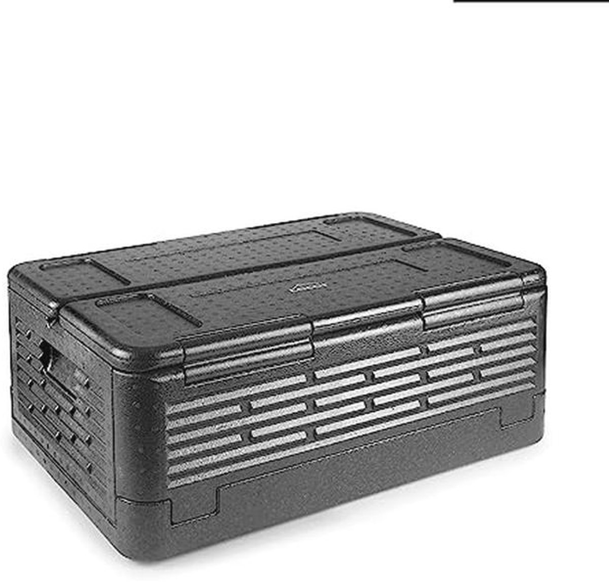 Thermobox EPP GN 1/1 - Houdt levensmiddelen koud of warm, waterdicht en opvouwbaar, 38,5 l, zwart