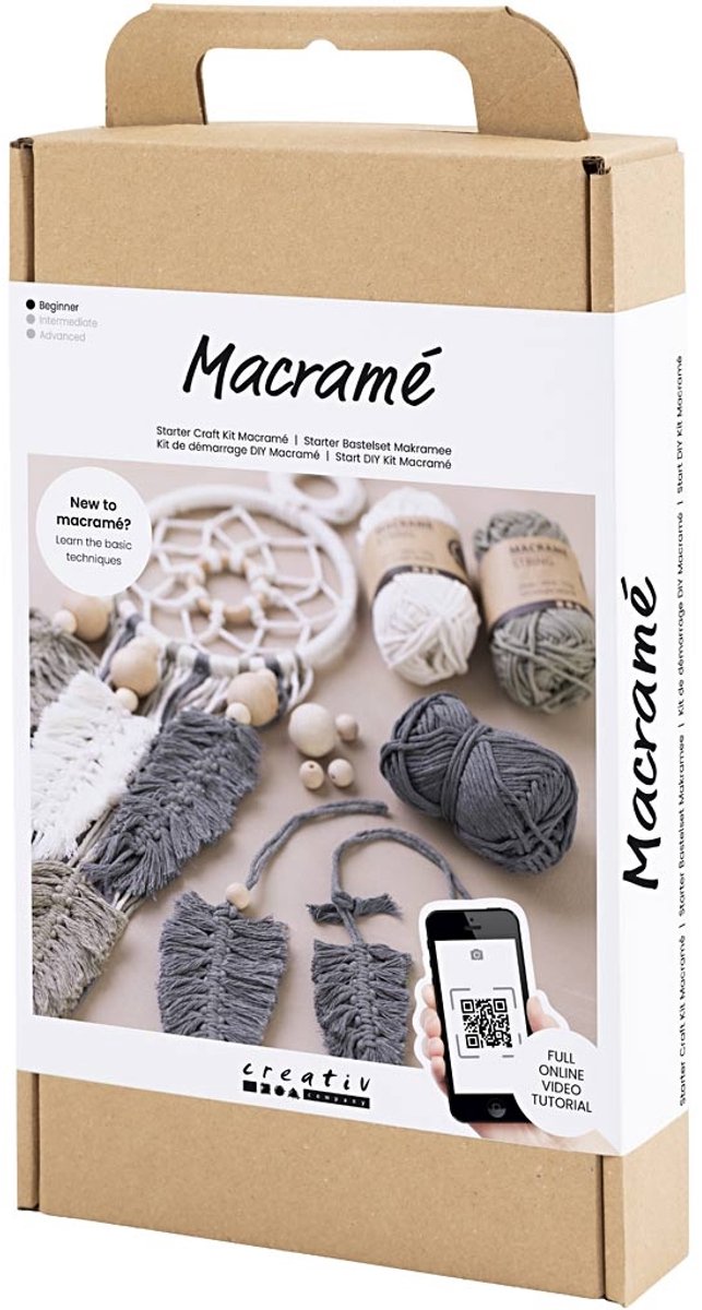 CC Startersset Leren Macramé Knopen — afbeelding 8