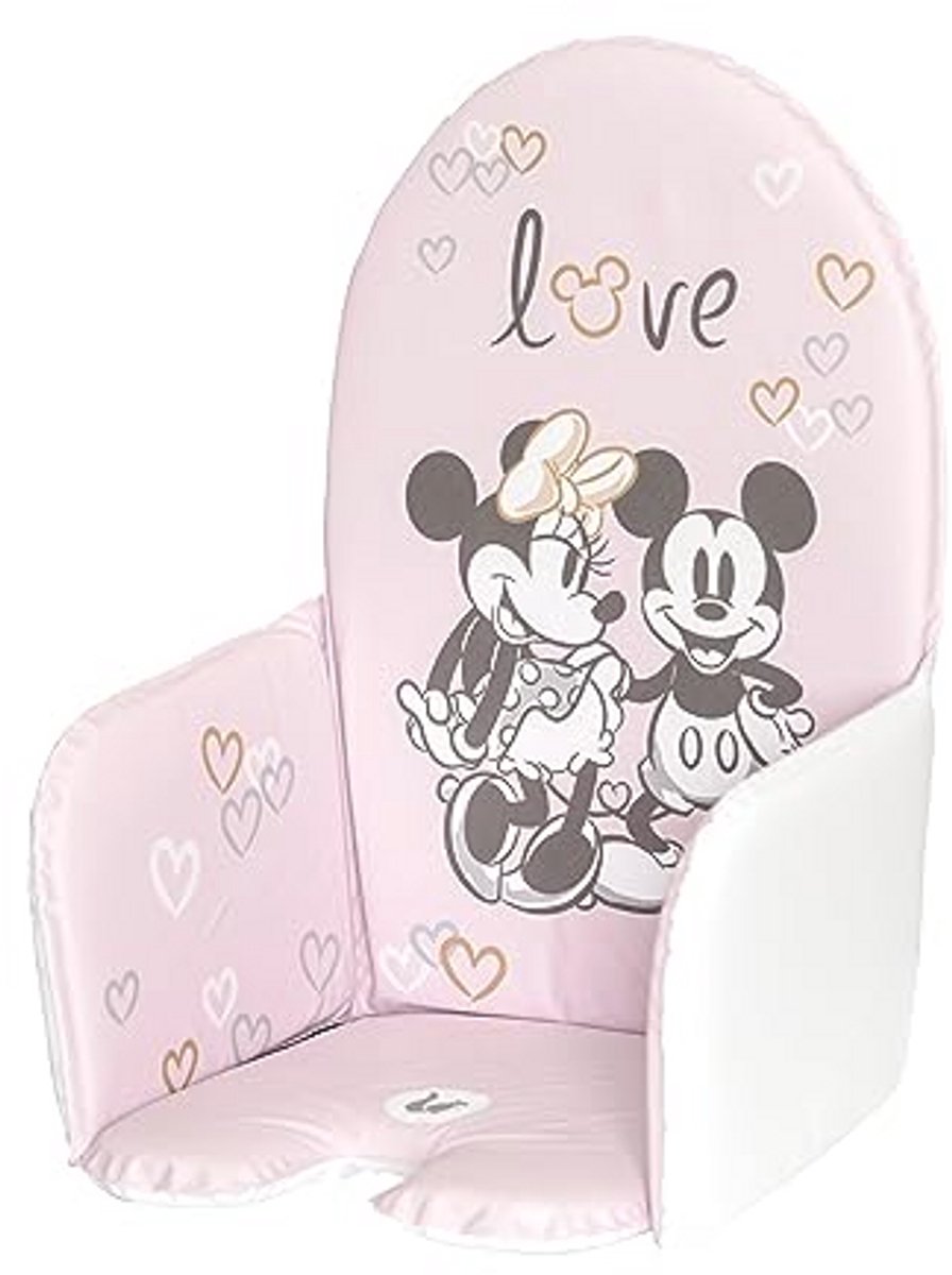 Universele Kinderstoelkussen voor Hoge Stoelen - Zacht en Comfortabel - Pastel Roze