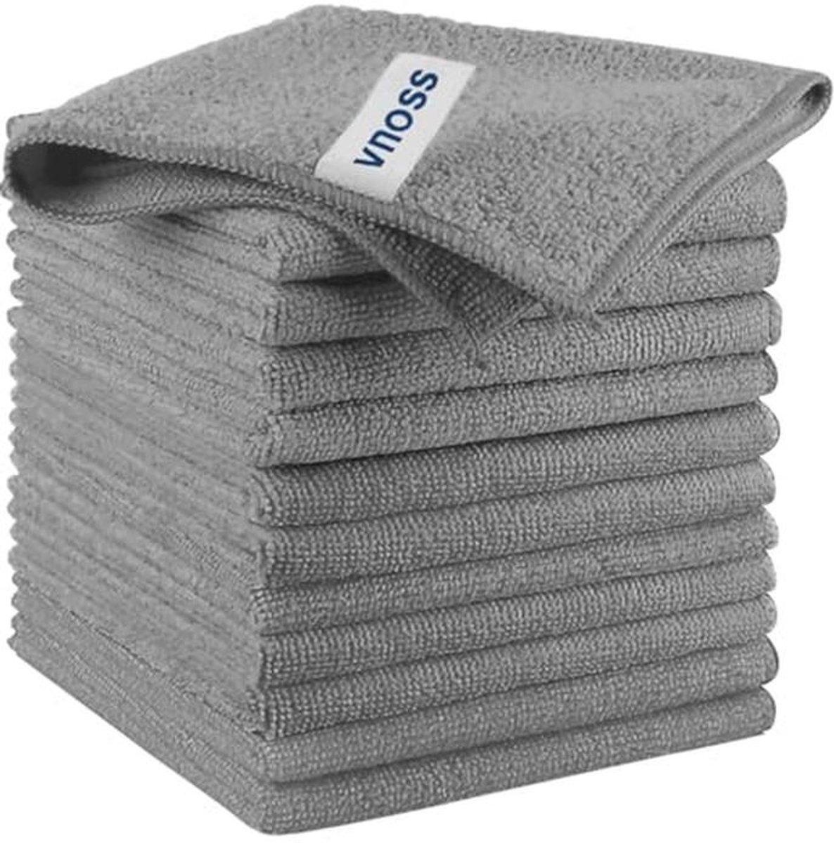Microvezel reinigingsdoek - 12-pack, 4 kleuren, 30 x 30 cm