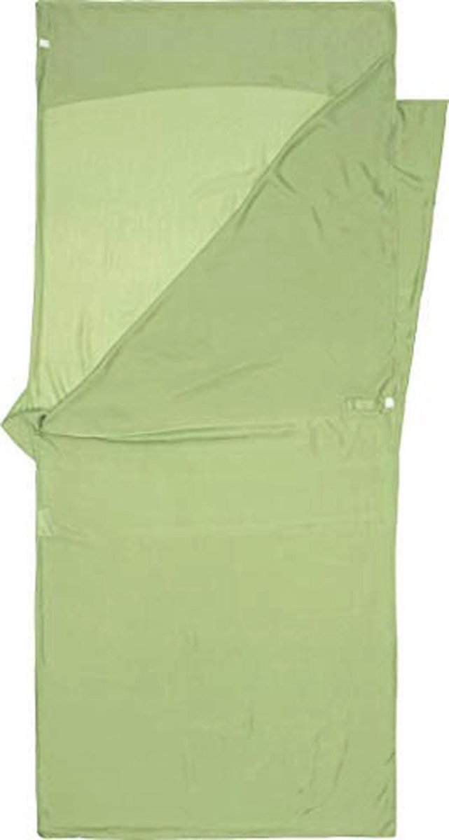 Cocoon Anti-muggen zijden slaapzak Insect Shield Line Travelsheet - Silk, 210 x 86 cm, Vine Green van Cocoon — afbeelding 4